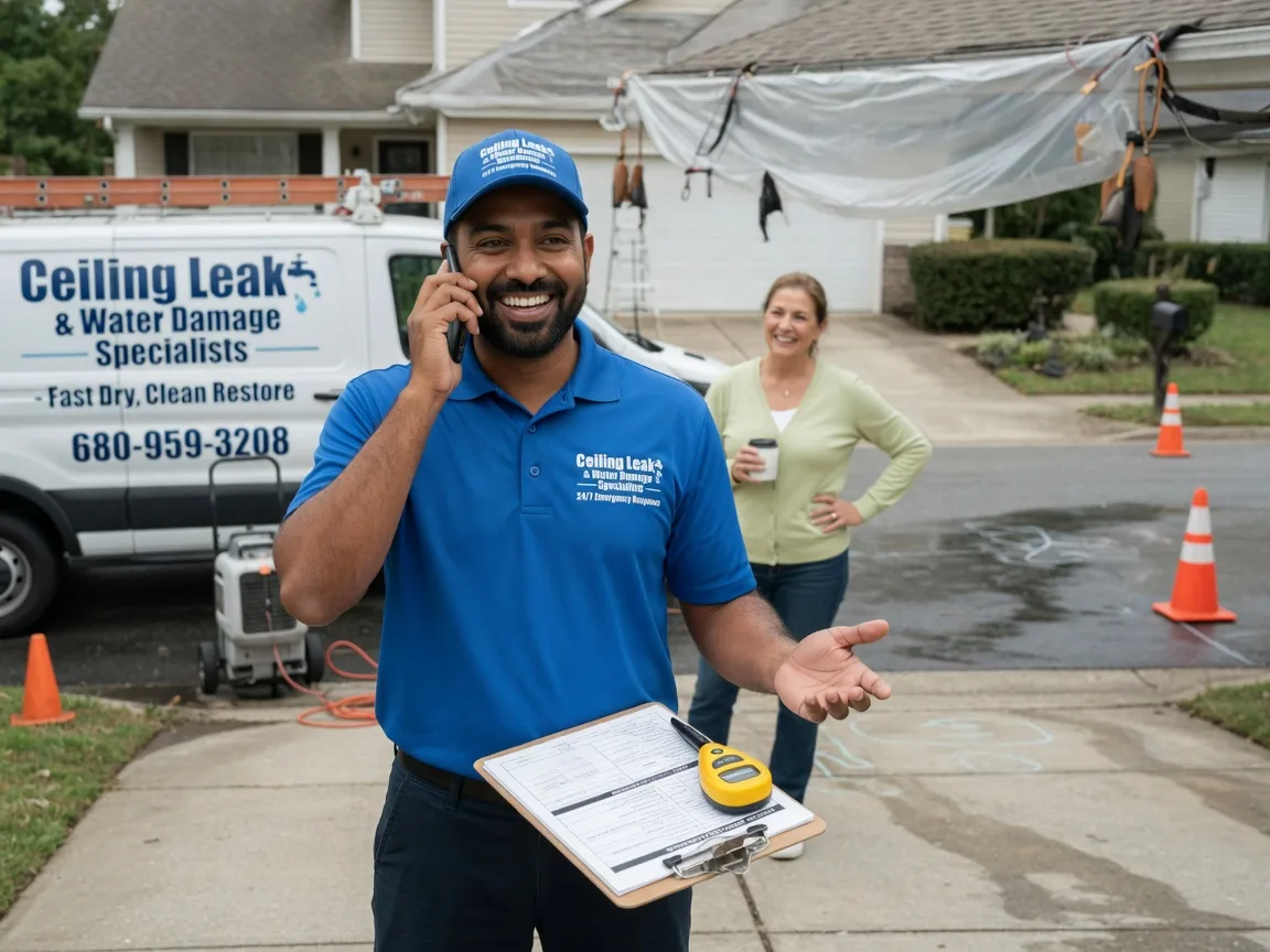 Ceiling Leak Cleanup Lone Star, TX FAQs